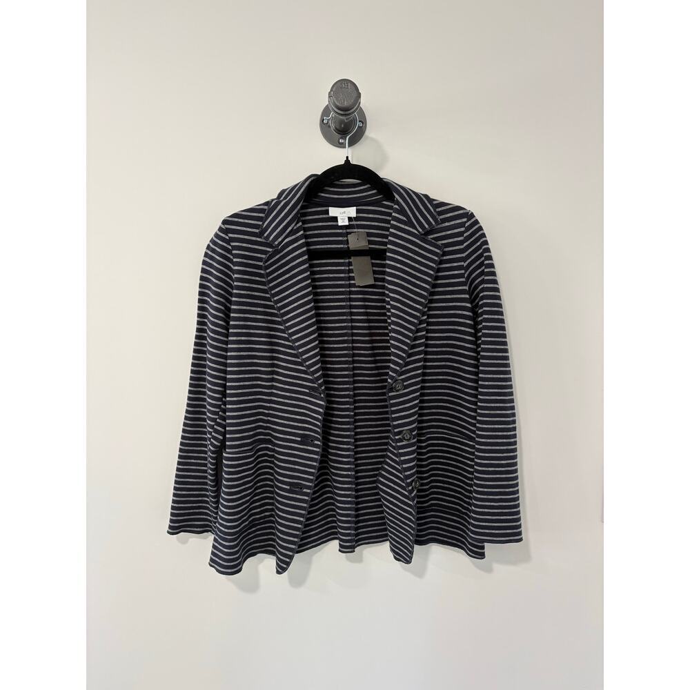 J. Jill Striped Blazer Size XS Petite
